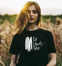 Load image into Gallery viewer, For Liberty Sake Short Sleeve Patriotic T-Shirt