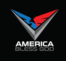 Load image into Gallery viewer, America Bless God Short Sleeve Patriotic T-Shirt