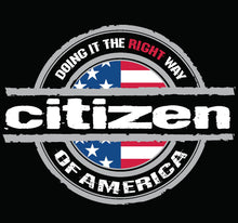 Load image into Gallery viewer, Citizen of America Short Sleeve Patriotic T-Shirt