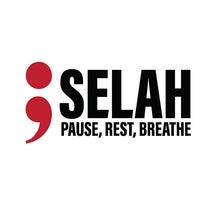 Load image into Gallery viewer, Selah; Pause Rest Breathe T-Shirt
