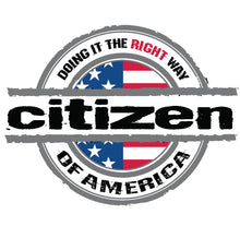 Load image into Gallery viewer, Citizen of America Short Sleeve Patriotic T-Shirt
